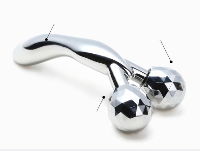 KAKUSAN 美容ローラー Y字型 充電不要 防水 マイクロカレント 美顔ローラー マルチラテラル ルートローラー  | KAKUSAN 美容