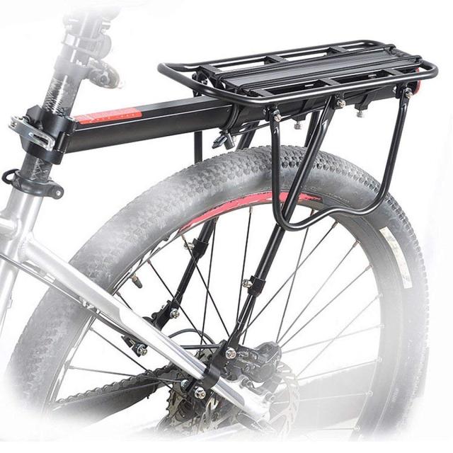 自転車荷台 リアキャリア 後付け 荷物ラック 耐荷重50KGS 軽量