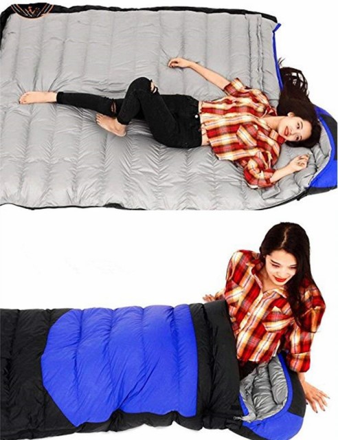 寝袋 冬用 軽量 封筒型 高級ダウン 寝袋【最低温度-30度】1700g-2600gダウン  スリーピングバック 丸洗い可能 車中泊 シュラフ 寝袋 冬用 軽量 封筒型 高級ダウン 寝袋【最低温度-30度】1700g-2600g