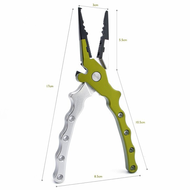 フィッシングプライヤー 釣り用ペンチ スプリットリング プライヤー カラビナ マルチ ツールアルミ合金 PEライン切れる ルアー交換用の通販はau  PAY マーケット - FUKUYA | au PAY マーケット－通販サイト