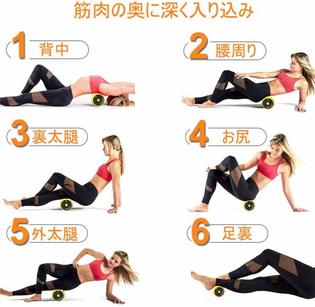 電動フォームローラUSBポーチ 振動筋膜ストレッチローラー リリースストレッチ4段階振動速度可調整 電動フォームローラUSBポーチ 振動筋膜ストレッチローラー リリース