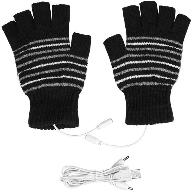 Usb手袋 ヒーターグローブ 加熱手袋 あったか手袋 ハーフタイプ Usb加熱 低圧 省エネ 防寒 冷え性対策 パソコン スマホ 室外作業などにの通販はau Pay マーケット ショップ エリカ