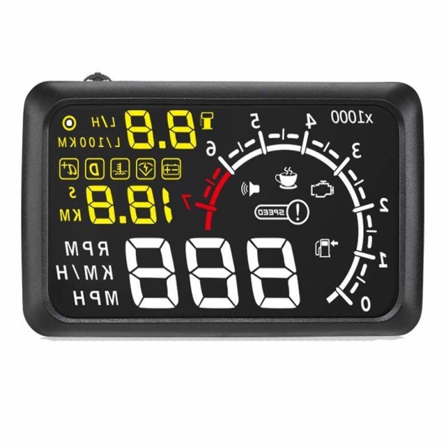 HUD OBD2 X3 ヘッドアップディスプレイ スマホ スマート フォン スピード エンジン 運転走行距離の測定 対応車種OBDIIの通販は