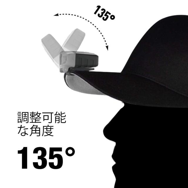 充電式 キャップライト 帽子ライトクリップ モーションセンサー 明るい 29時間点灯 釣りライトの通販はau Pay マーケット Global Shop