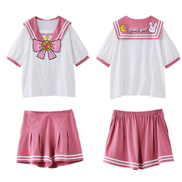 美少女戦士 セーラームーン パジャマ 上下セット パジャマ レディース パジャマ 夏レディース ナイティ ルームウェア 女性 可愛い 部の通販はau Pay マーケット Atelier Yukiko