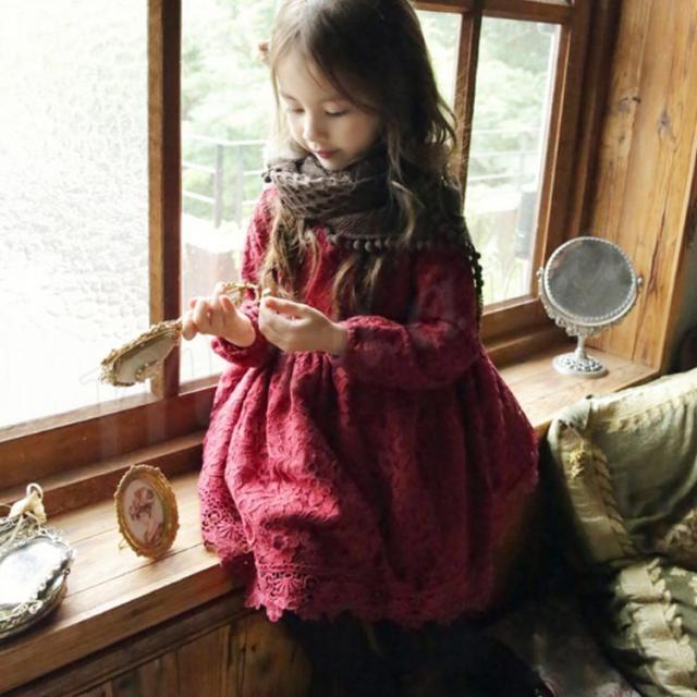 女の子ワンピース 長袖ワンピース 裏起毛ワンピース プリンセスワンピース キッズワンピース 秋冬 子供ドレス 子供服 キッズ服の通販はau Pay マーケット Seven Oceans