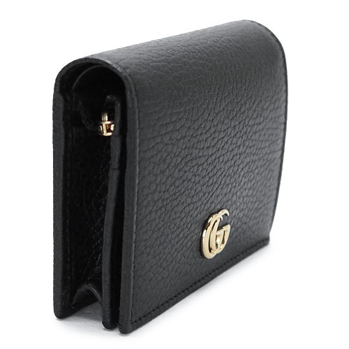 グッチ カードケース Cao0g 1000 名刺入れ コインケース 財布 プチマーモント ダブルg レザー ブラック 黒 Gucci Petite Marmontの通販はau Pay マーケット Ilbブランドショップ Au Pay マーケット店