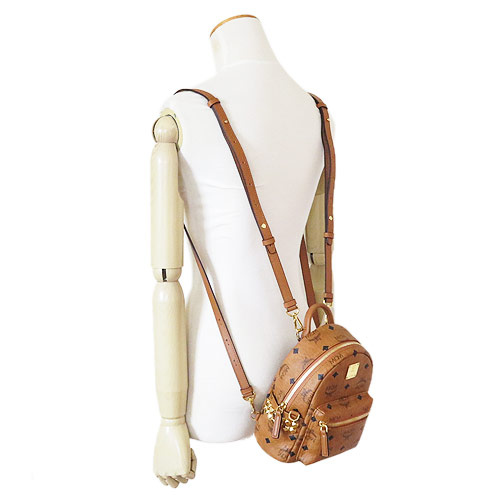 Mcm ミニリュックサック レディース Mmk ve13 Co001 エムシーエム バックパック モノグラム コニャック ブラウン系の通販はau Pay マーケット Ilbブランドショップ Au Pay マーケット店