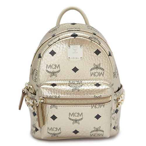 Mcm ミニリュックサック レディース Mmk ve14 T1001 エムシーエム バックパック モノグラム ゴールドの通販はau Pay マーケット Ilbブランドショップ Au Pay マーケット店