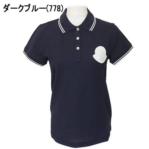 モンクレール ポロシャツ 半袖 レディース 8a V8003 フェルトロゴ Moncler Maglia Polo Manica Cの通販はau Pay マーケット Ilbブランドショップ Au Pay マーケット店