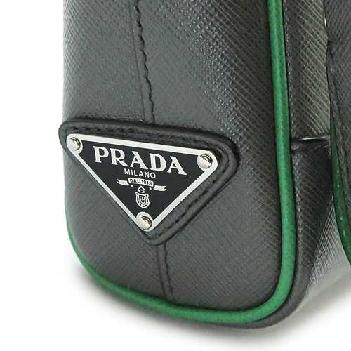 訳あり プラダ ショルダーバッグ メンズ 2vd019 9z2 F0s1i レザー グレー グリーン Prada Saffiano Travel Antracite Veの通販はau Pay マーケット Ilbブランドショップ Au Pay マーケット店