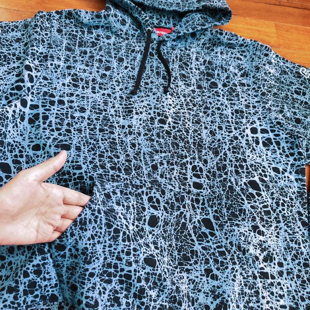 marble hooded sweatshirt supreme