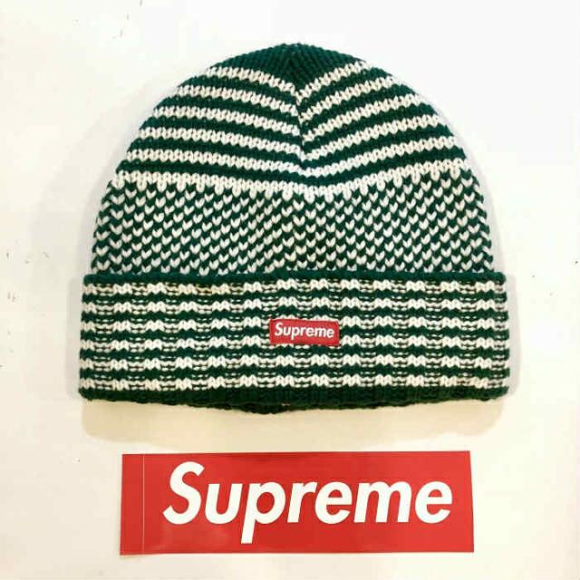supreme wool jacquard beanie
