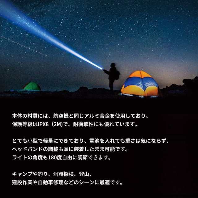 Olight H2r Nova 最大2300ルーメン Led ヘッドライト Cree Xhp50 Led搭載 多機能充電式 ヘッドランプ Led フの通販はau Pay マーケット Makana Mall