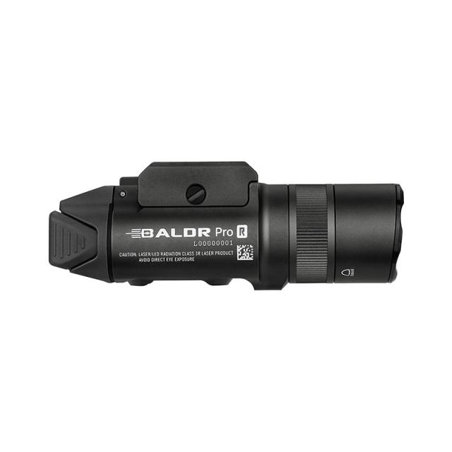 OLIGHT オーライト BALDR Pro R 充電式 ブラック タクティカルライト レーザー搭載 ウェポンライト 最大1350ルーメン 最大照射200m フラッシュライト タクティカルライト 懐中電灯 緑レーザー付き サバゲー 送料無料_2