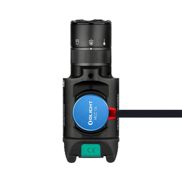 OLIGHT オーライト BALDR Pro R 充電式 ブラック タクティカルライト レーザー搭載 ウェポンライト 最大1350ルーメン 最大照射200m フラッシュライト タクティカルライト 懐中電灯 緑レーザー付き サバゲー 送料無料_5