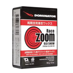DOMINATOR ドミネーター ワックス RACE ZOOM Old  100g レースズーム オールドスノー 高フッ素 滑走ワックス RZO100