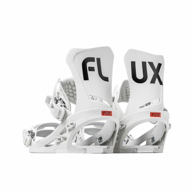 ウィンタースポーツ【美品】FLUX フラックス スノーボード バインディング ホワイト Mサイズ