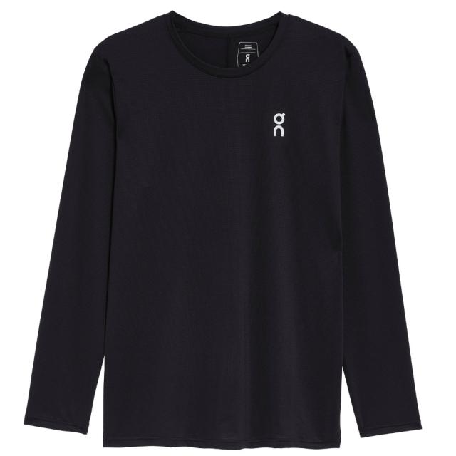 on オン ランニングウェア メンズ コアロングティー 長袖 Tシャツ ブラック 1ME10750553