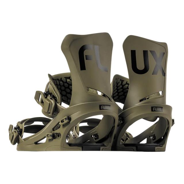 24-25 フラックス DS Mサイズ Khaki FLUX ビンディング スノーボード バインディング メンズ F25DSMM