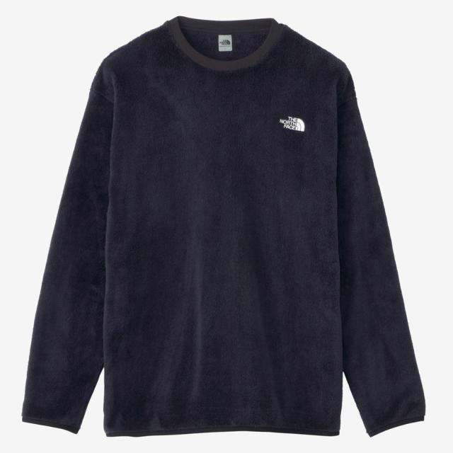 ノースフェイス バーサミッドクルー メンズ ブラック フリース NA72480-K ザ・ノース・フェイス