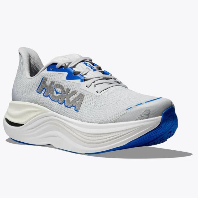 ホカオネオネ スカイワード エックス ランニングシューズ メンズ コスミック グレー/シルバー HOKA 1147911-CRYS