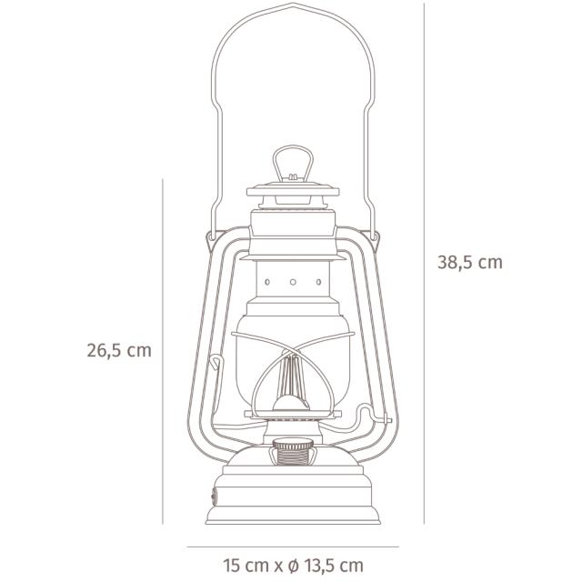FEUERHAND フュアハンド LEDランタン ベイビースペシャル276 ジンク 14017_2
