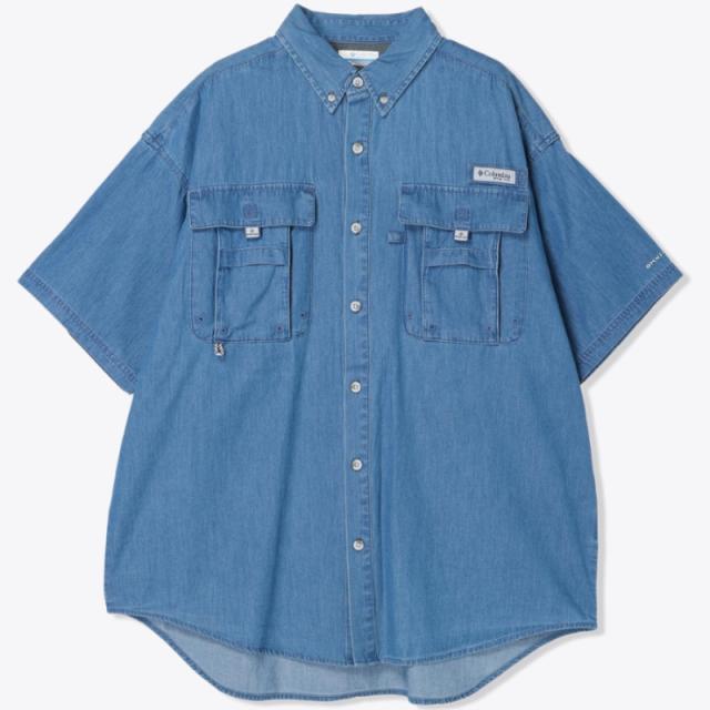 コロンビア バハマIIデニムショートスリーブシャツ メンズ 半袖 PM0295-469の通販は 8,683円