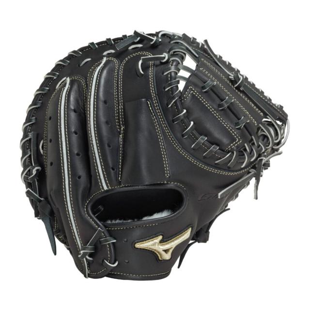 ミズノ 一般軟式 キャッチャーミット グローバルエリート 號SAKEBI 右投げ ブラック 軟式野球 1AJCR32500-09
