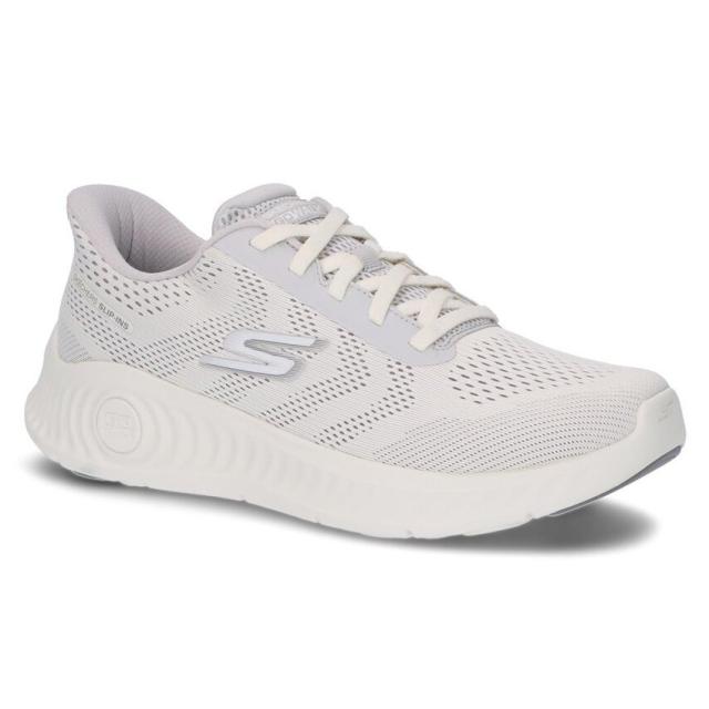 スケッチャーズ スリップインズ メンズ ゴーウォーク ナウ ペイトン ノーマル幅 ホワイト/グレー 216375-WGY