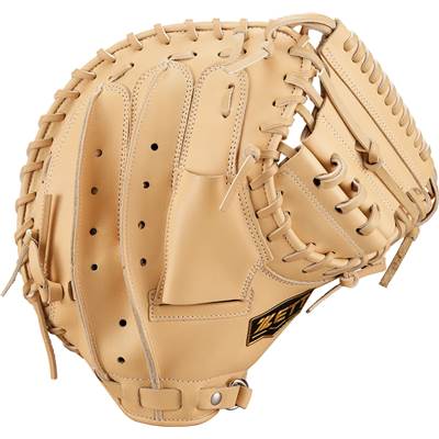 2025年モデル ゼット 一般軟式用 キャッチャーミット ウイニングロード 右投げ 軟式野球 パステルブラウン BRCB33512R-3200-LHの通販はグローブ