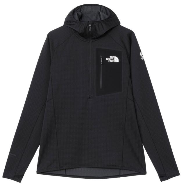 ノースフェイス エクスペディションドライドットフーディ メンズ ブラック NT12521-K ザ・ノース・フェイス