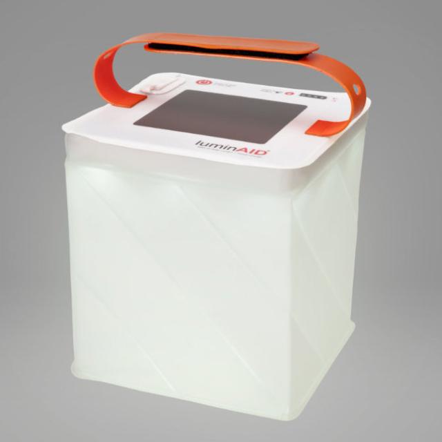 luminAID ルミンエイド マックス クイックインフレイト ソーラー＆USB充電式インフレータブルLEDランタン 14083