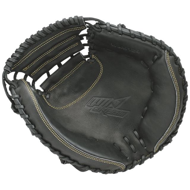 エスエスケイ 少年軟式 キャッチャーミット 右投げ ブラック ウイン