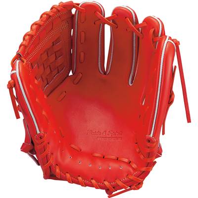 ゼット 硬式グローブ プロステイタス 2201SE 二塁・遊撃手用 右投げ 硬式野球 ディープオレンジ BPROG56S-5800-LH_2