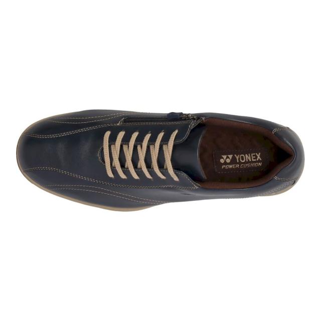 ヨネックス ウォーキングシューズ メンズ 4.5E  幅広 パワークッション MC30W 軽量 抗菌 防臭 クッション性 ファスナー付き 滑りにくい 撥水 全5色 24.0-28.0cm SHWMC30W