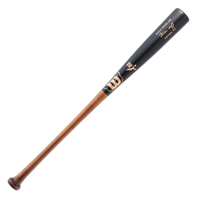 ウイルソン 硬式バット 木製 超軽量 HWY46SL 85cm/840g平均 ブラック/ブラウン 硬式野球 WBW2025020-8584