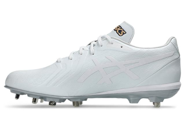 TPSS】アシックス 野球スパイク 白 3E ワイド ゴールドステージ