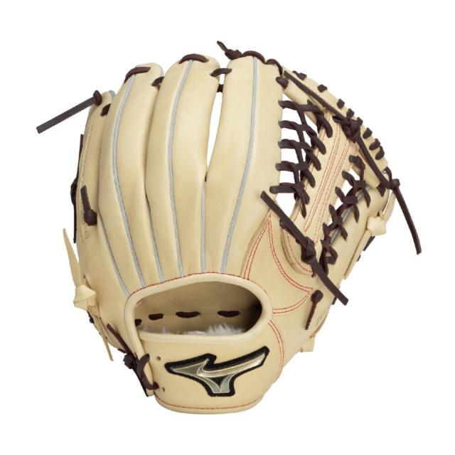 ミズノ 少年軟式グローブ オールラウンド用 LLサイズ 右投げ グローバルエリート 少年野球 ブロンド×ブラウン ジュニア 小学生 1AJGY32240-8057