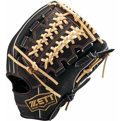 ゼット 硬式グローブ ネオステイタス VL 内野オールラウンド用 右投げ 硬式野球 ブラック/パステルブラウン BPGB12430N-1932-LH