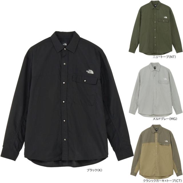 2025年秋新作 ノースフェイス ロングスリーブヌプシシャツ ユニセックス NR62550 ザ・ノース・フェイス