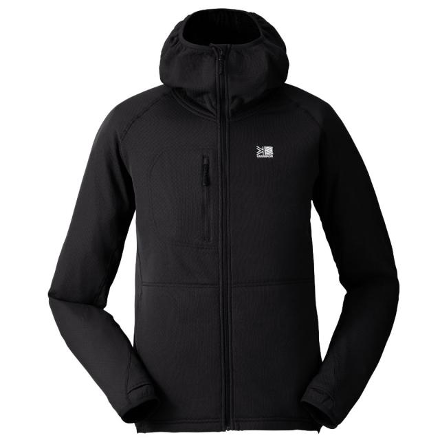 カリマー オクタ サーマルジップフーディ メンズ ミドルレイヤー ブラック 101597-9000