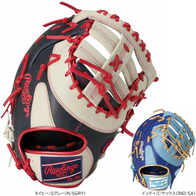 左投げのみ ローリングス 一般軟式 ファーストミット ハイパーテック カラーシンク 軟式野球 GR5HTCM53