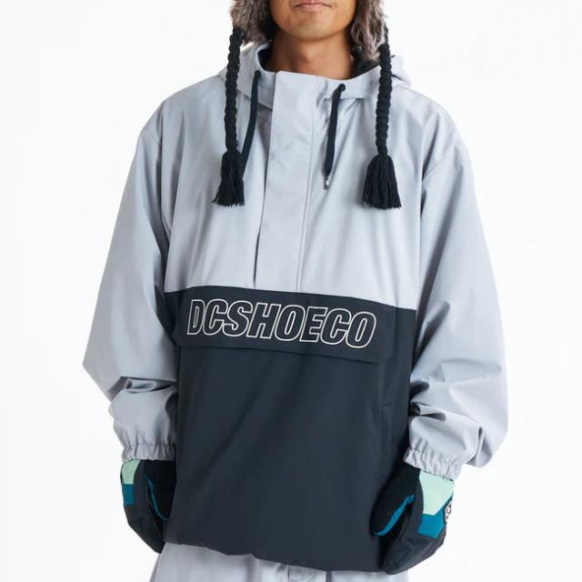 25-26 DC SHOES ディーシーシューズ スノーボードジャケット メンズ アノラック グレー DJK253930-GRY