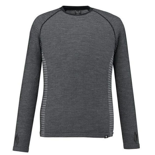 ミレー ワッフル ウール クルー メンズ ベースレイヤー MIV01905-N0247