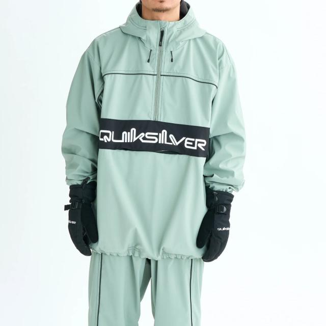25-26 クイックシルバー スノーボードウェア スノーボードジャケット メンズ QUIK SLASH JK QJK253405-GJN0