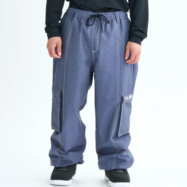 25-26 クイックシルバー スノーボードウェア スノーボードパンツ メンズ QUIK JEAN PT QPT253409-BZM0