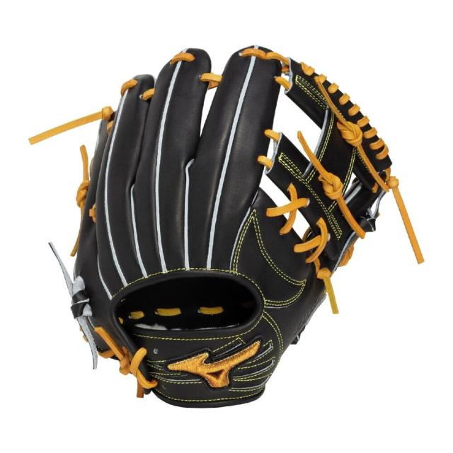 2026年モデル ミズノプロ 硬式グローブ 限定仕様モデル 内野手用 右投げ 硬式野球 ブラック×コルク 硬式野球 1AJGH34213-0949