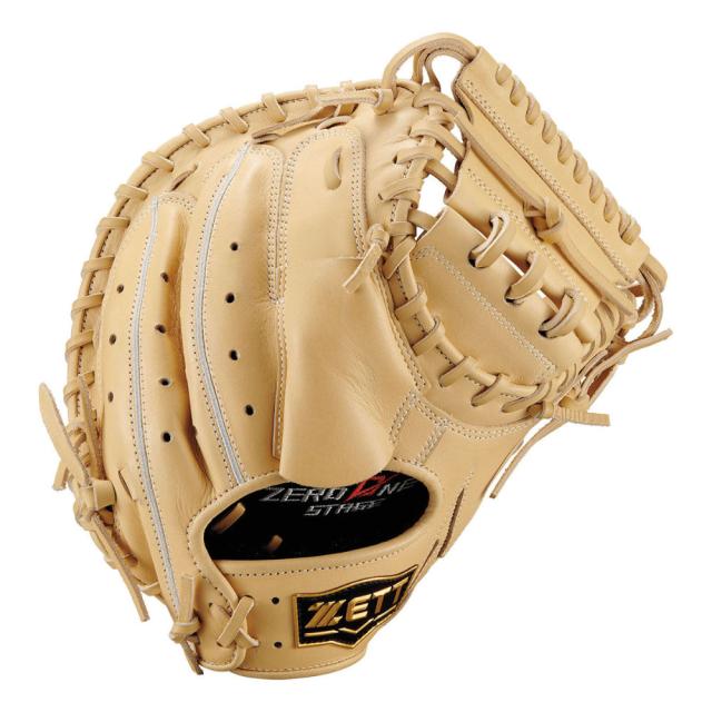 2026年モデル ゼット 少年軟式 キャッチャーミット 右投用 パステルブラウン ゼロワンステージ 少年野球 捕手用 ZETT BJC712612-3200-LH