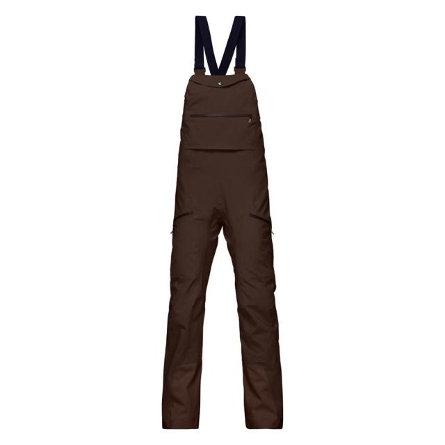 Norrona ノローナ タモック ゴアテックス パフォーマンス シェル ビブ レディース Coffee Bean 1230-23-4433